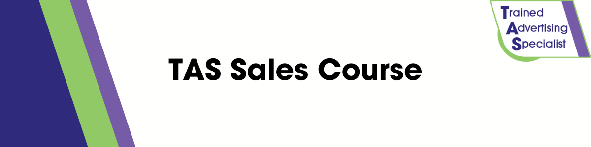 TAS Certification Course - Sales Track